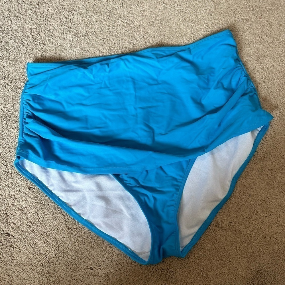 Womens bikini blue bottoms 2XL